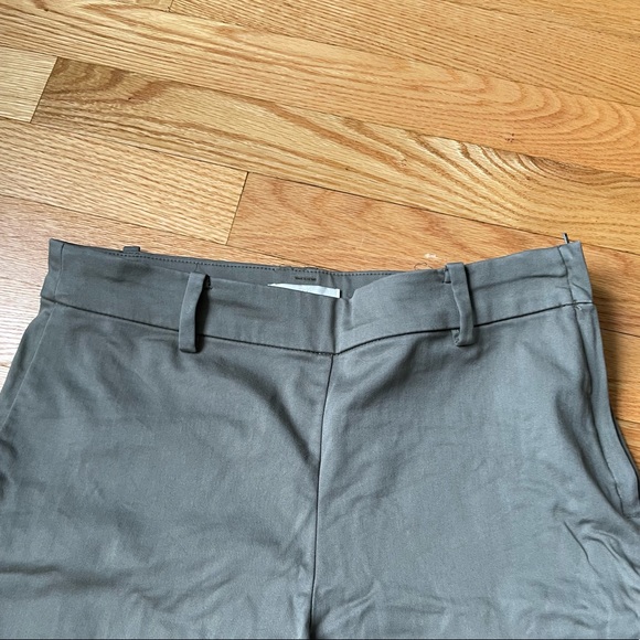 H&M Dress Pant cropped Sage Green - Picture 3 of 4